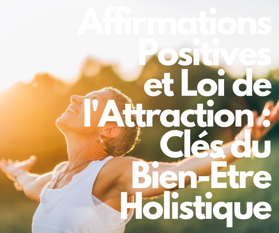 Affirmations Positives et Loi de l'Attraction: Clés du Bien-Être Holistique.
