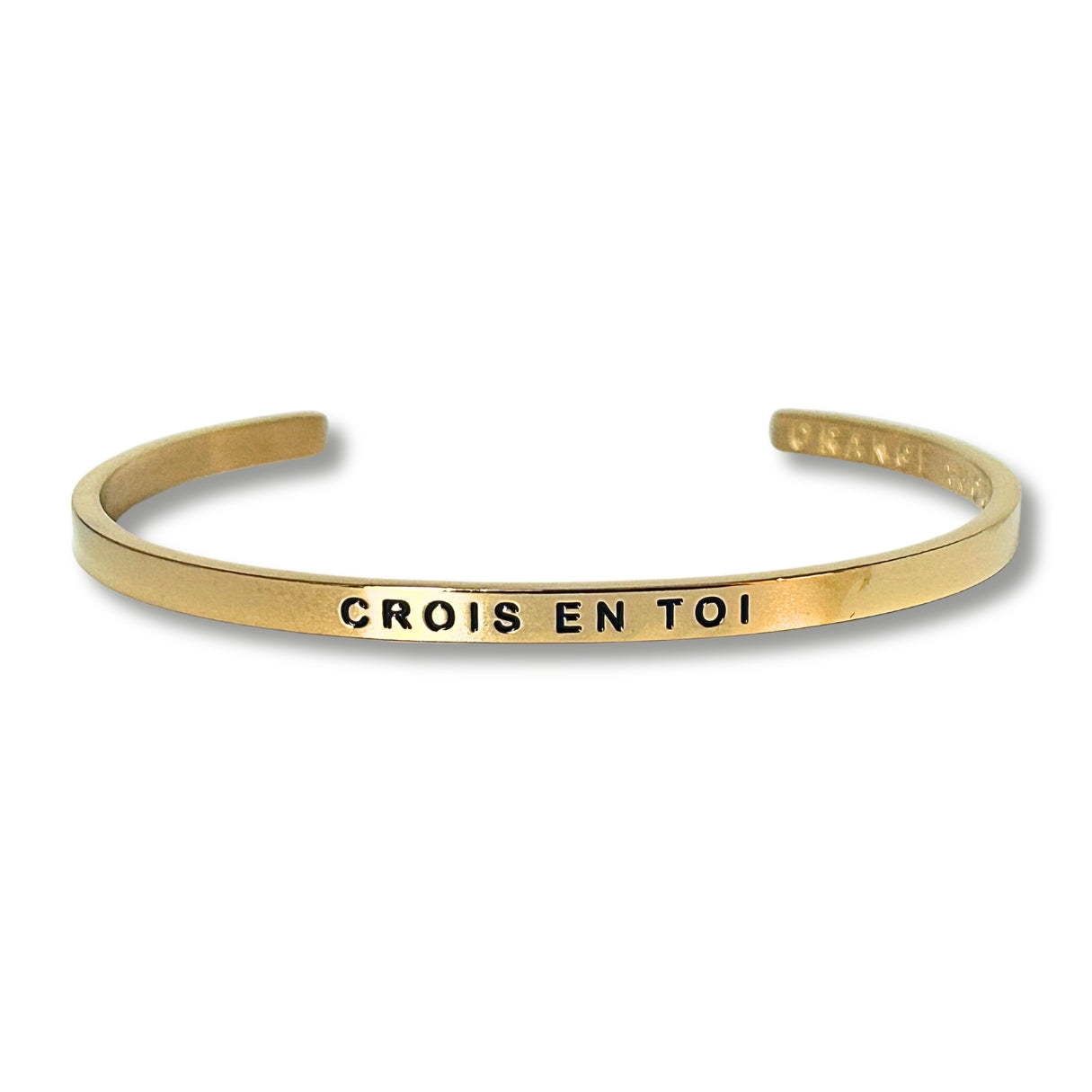 
                  
                    New Gold ⎮ Bracelet Mantra Plaqué Or
                  
                
