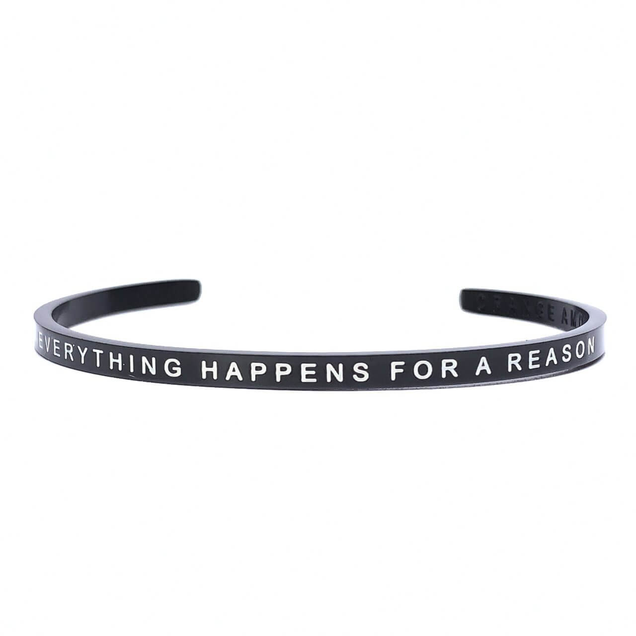 
                  
                    #Bracelet# - #New Black# - #EVERYTHING HAPPENS FOR A REASON# - #ORANGE AMOUR# 
                  
                